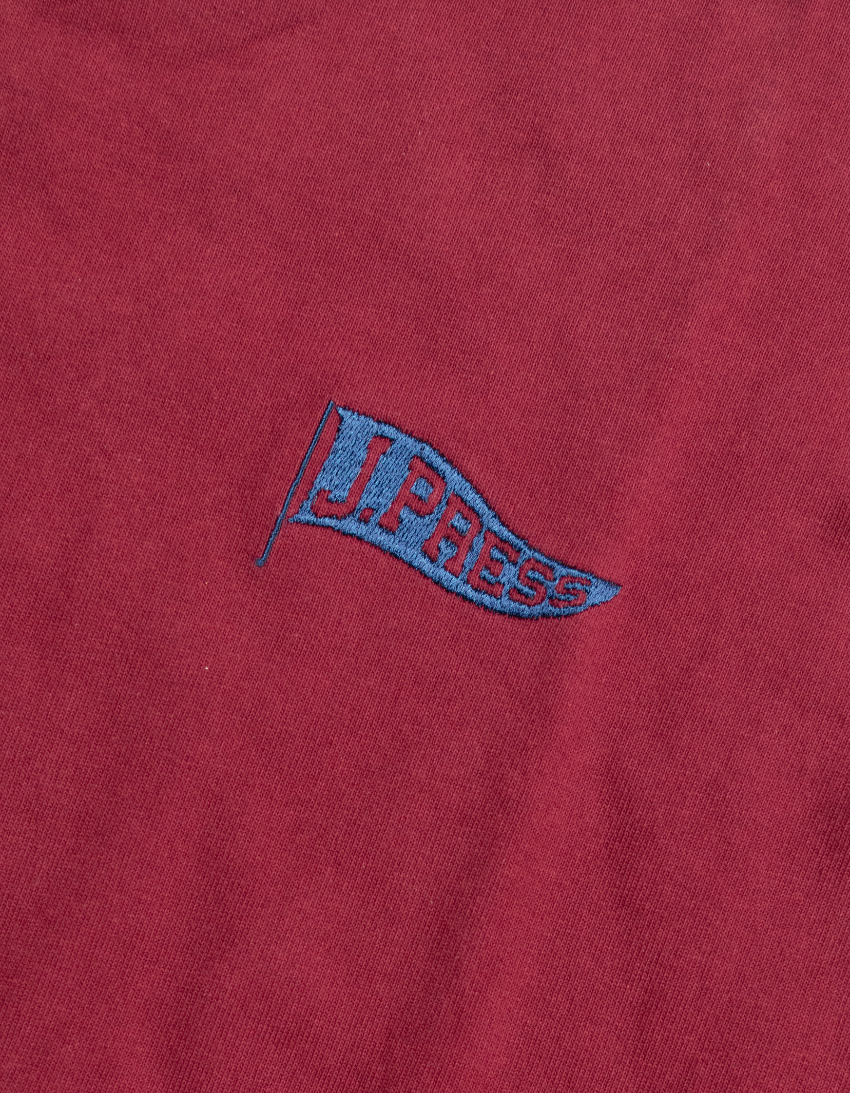 Burgundy Long Sleeve Burgee T-Shirt