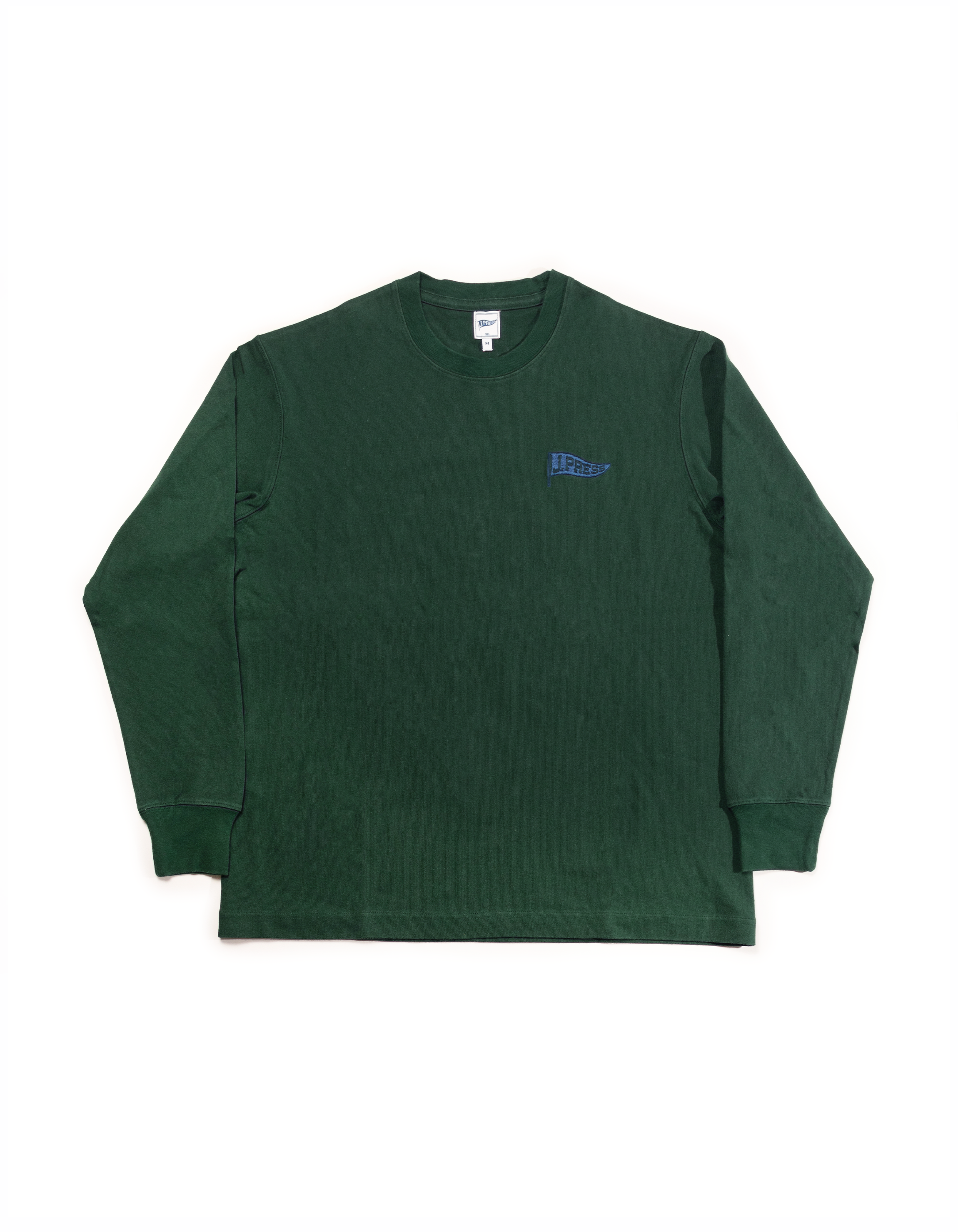 Green Long Sleeve Burgee T-Shirt