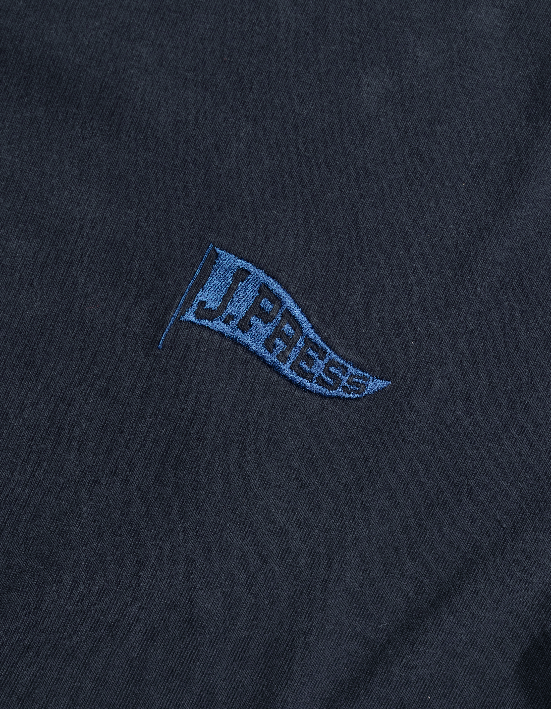 Navy Long Sleeve Burgee T-Shirt