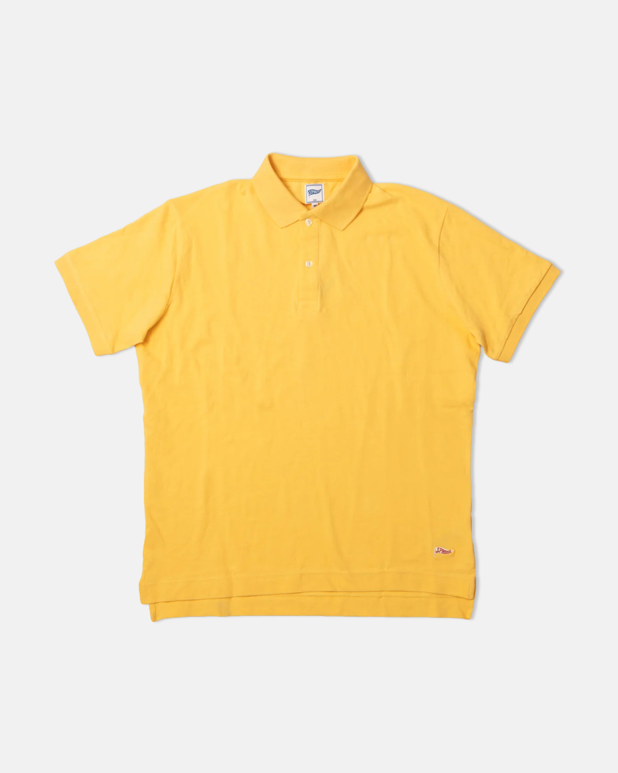 Pique Burgee Polo Shirt - Yellow | J.PRESS
