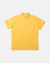Yellow Pique Burgee Polo - Trim Fit