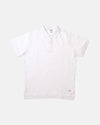 White Pique Burgee Polo - Trim Fit
