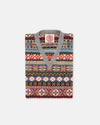 Made-in-Scotland Grey Fair Isle Sweater Vest