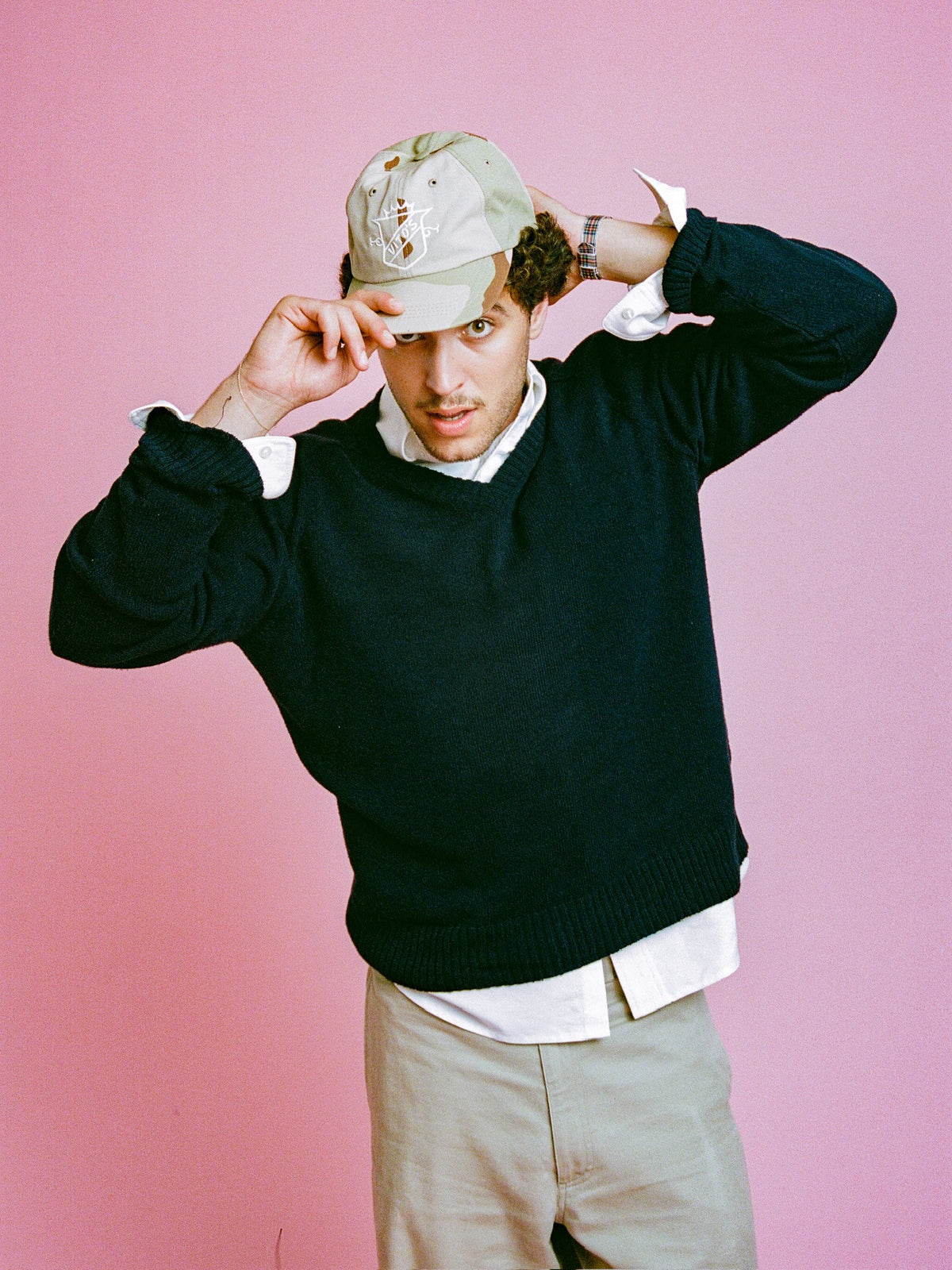 Vito's Camo Crest Cap