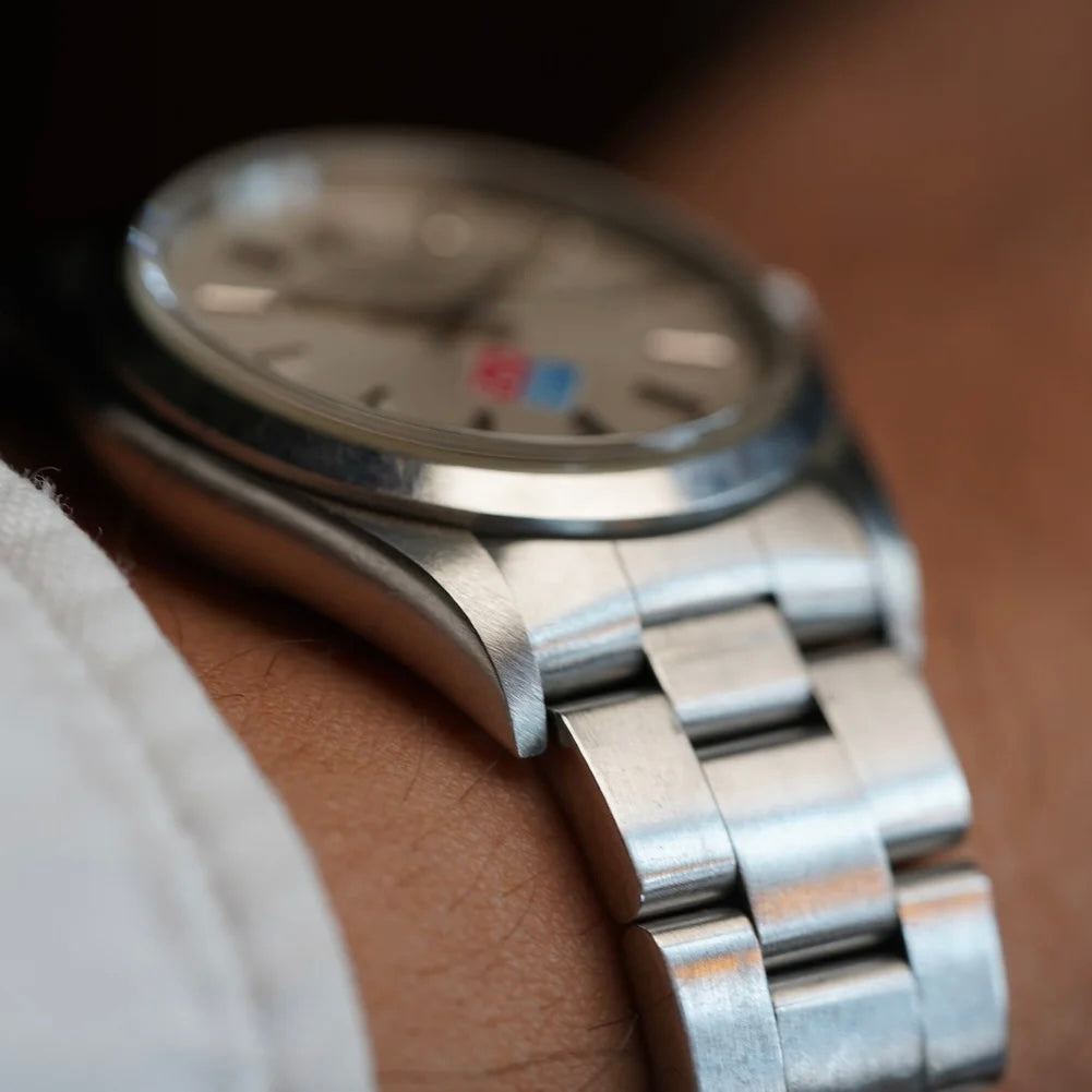 ROLEX GREY DIAL DATEJUST REFERENCE 1601 UNPOLISHED