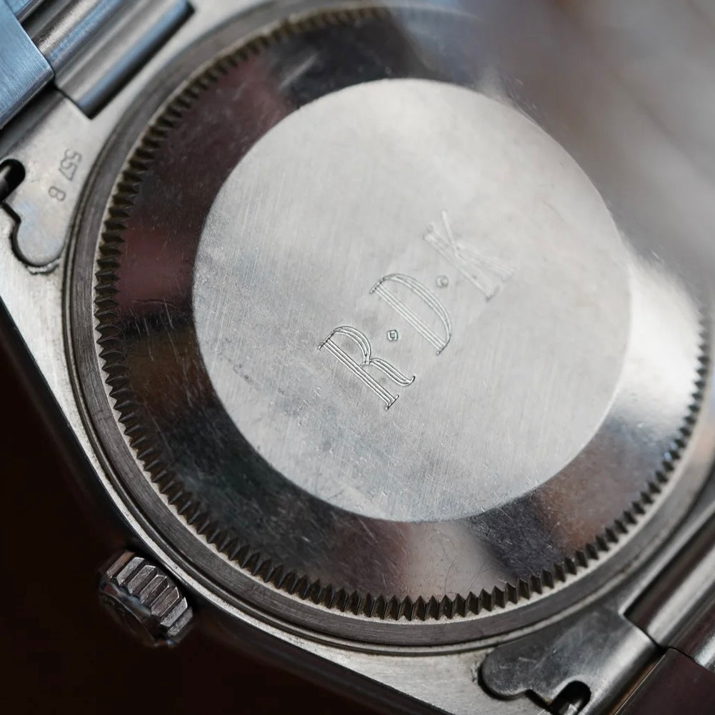 ROLEX GREY DIAL DATEJUST REFERENCE 1601 UNPOLISHED