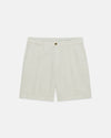 Ivory Linen Shorts