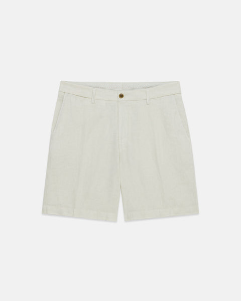 s*8様 週末で取り下げ　LINEN CHINO SHORTS Ivory Linen Shorts