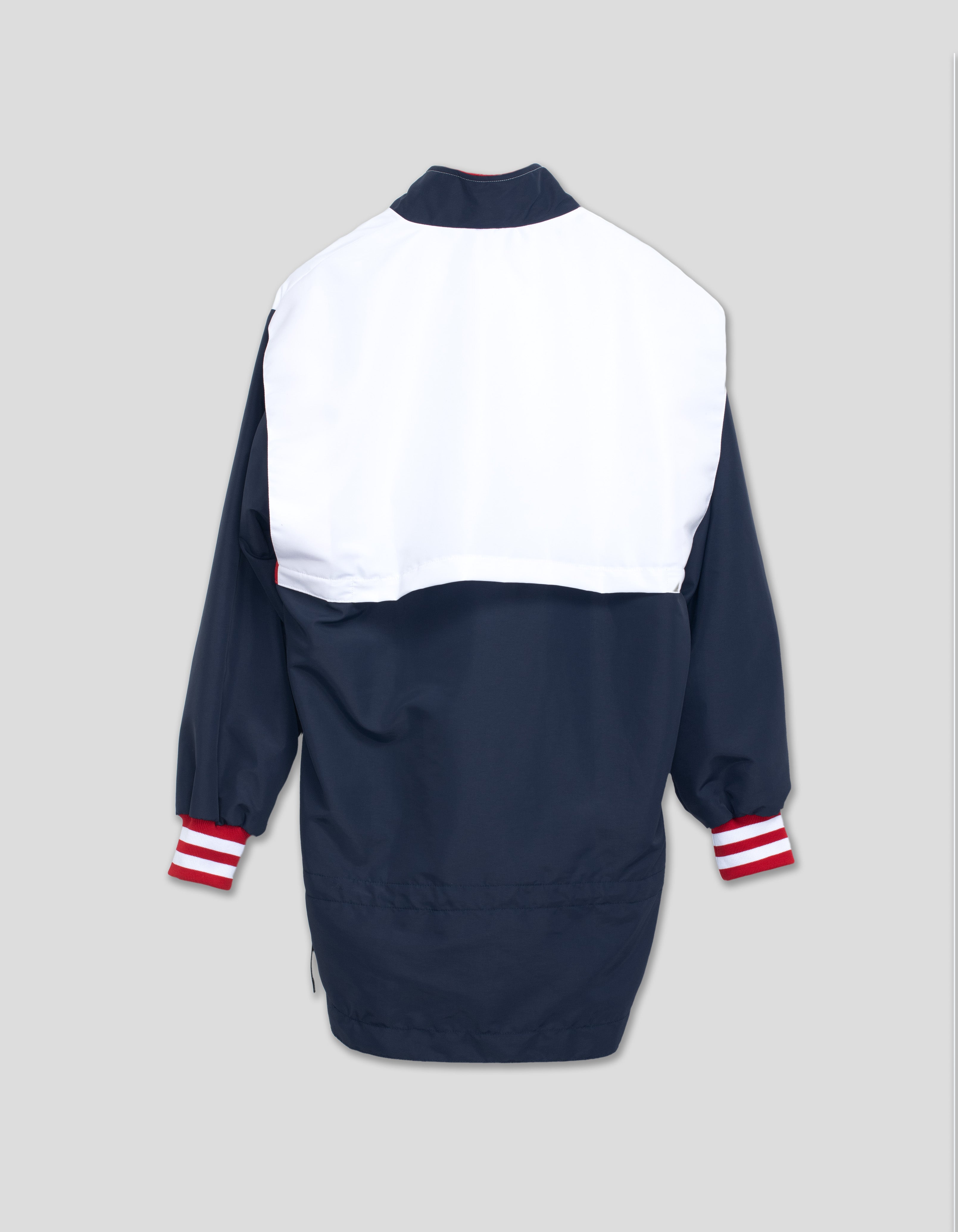 Made-in-USA Navy & White Stevenson Jacket