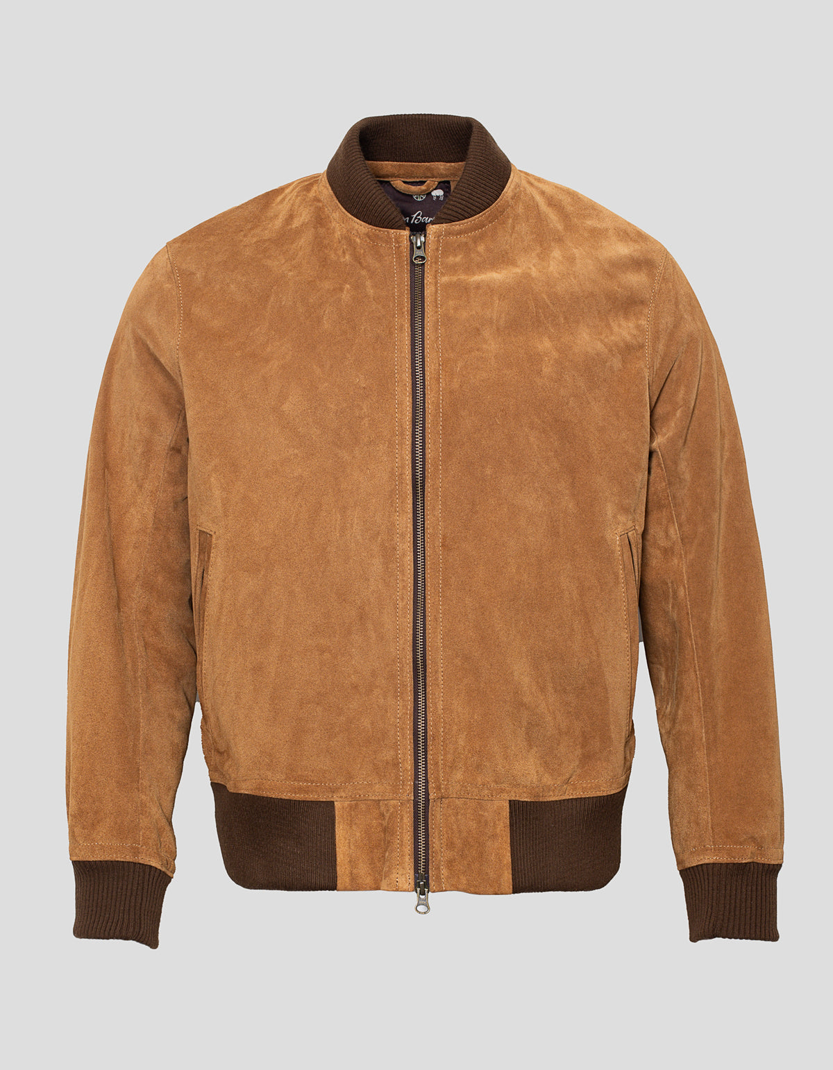Made-in-England Shearling Bomber Jacket