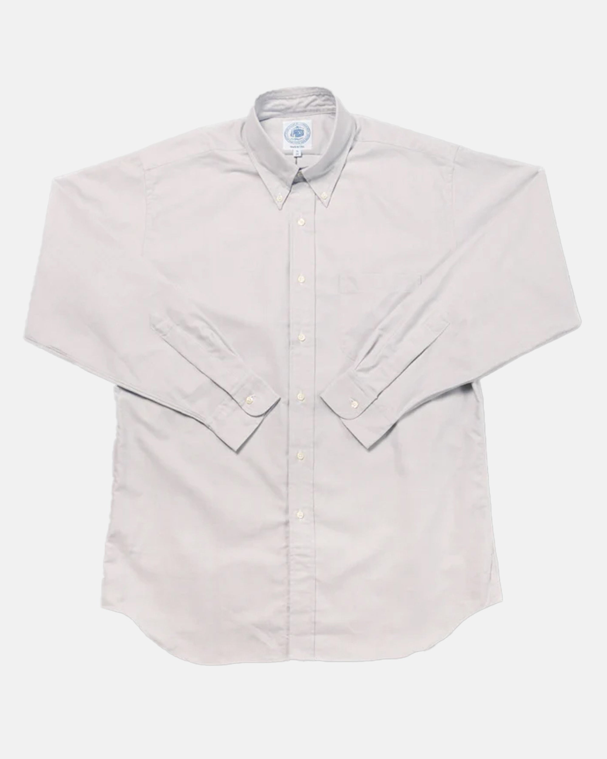 Made-in-USA Stone Oxford Cloth Button Down Shirt  - Classic Fit