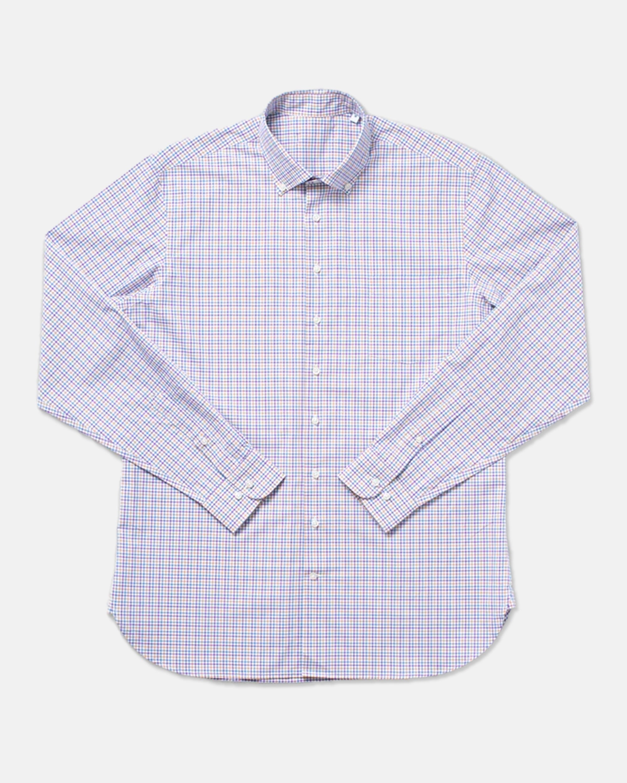 Made-in-Canada Purple & Blue Tattersall Sport Shirt - Classic Fit