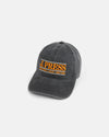 J. Press Black Three-Bar Dad Hat