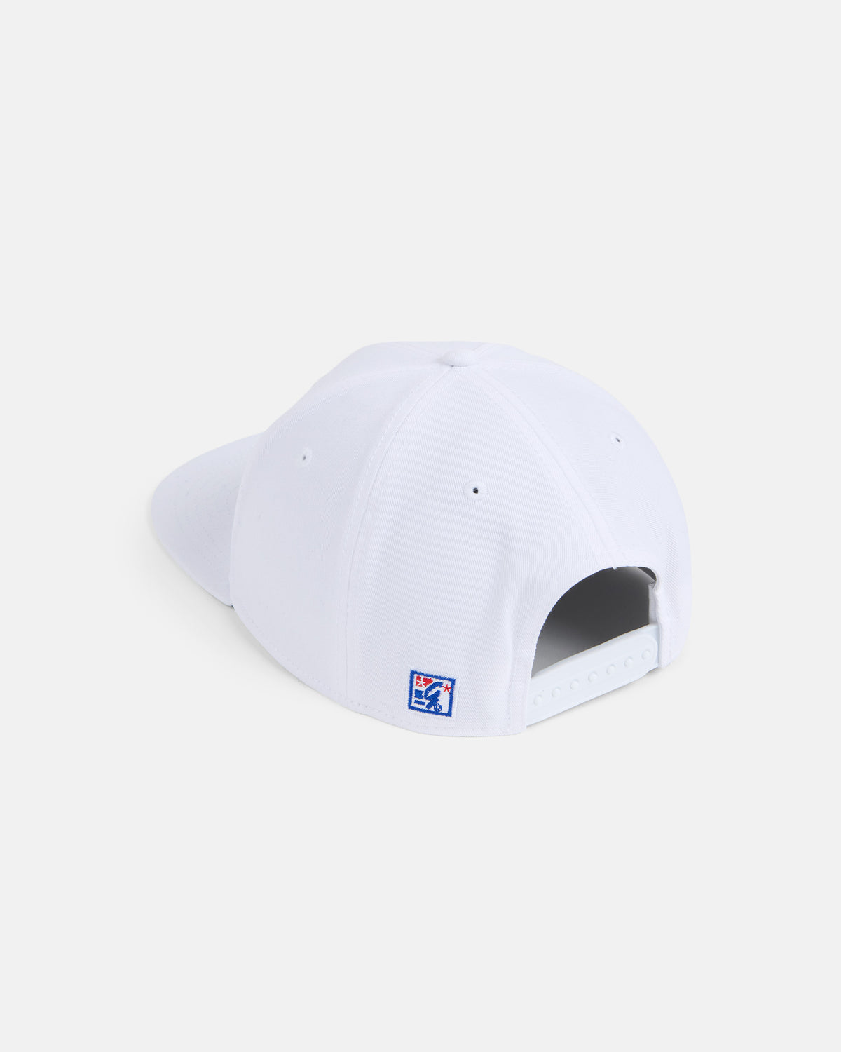 Yale White Retro Bar 80s Throwback Dad Hat