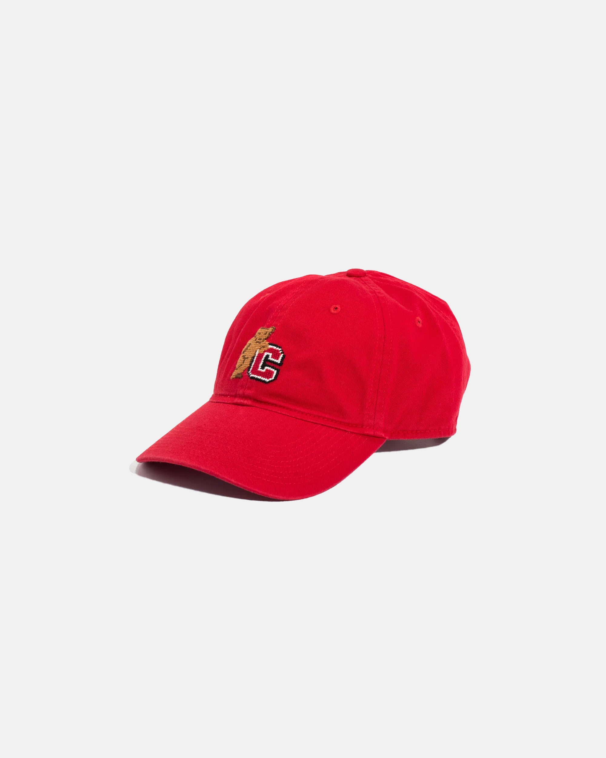 Cornell University Red Needlepoint Hat