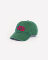 J. Press Red on Green Needlepoint Hat