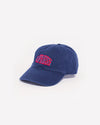 J. Press Red on Navy Needlepoint Hat