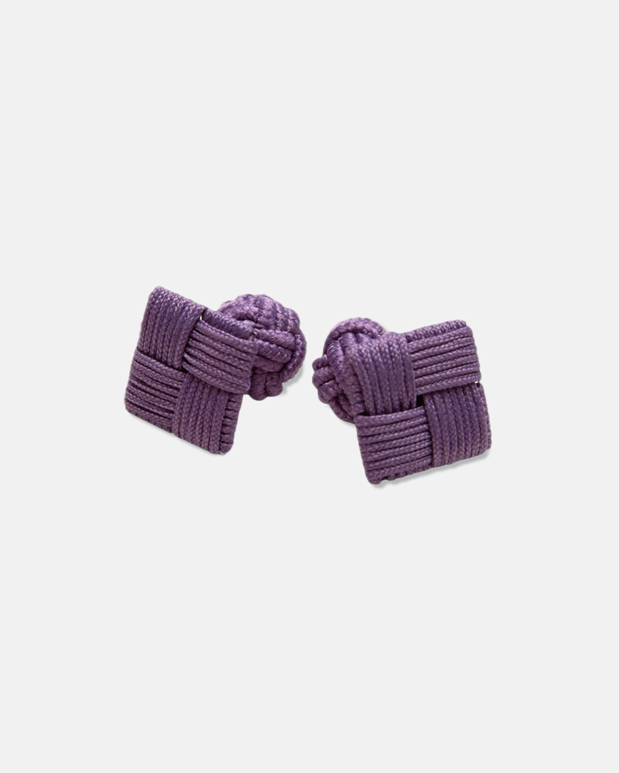 Purple Combo Knot Cufflinks