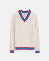 Ivory Cotton Cricket Sweater