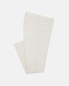 White 5-Pocket Twill Pant
