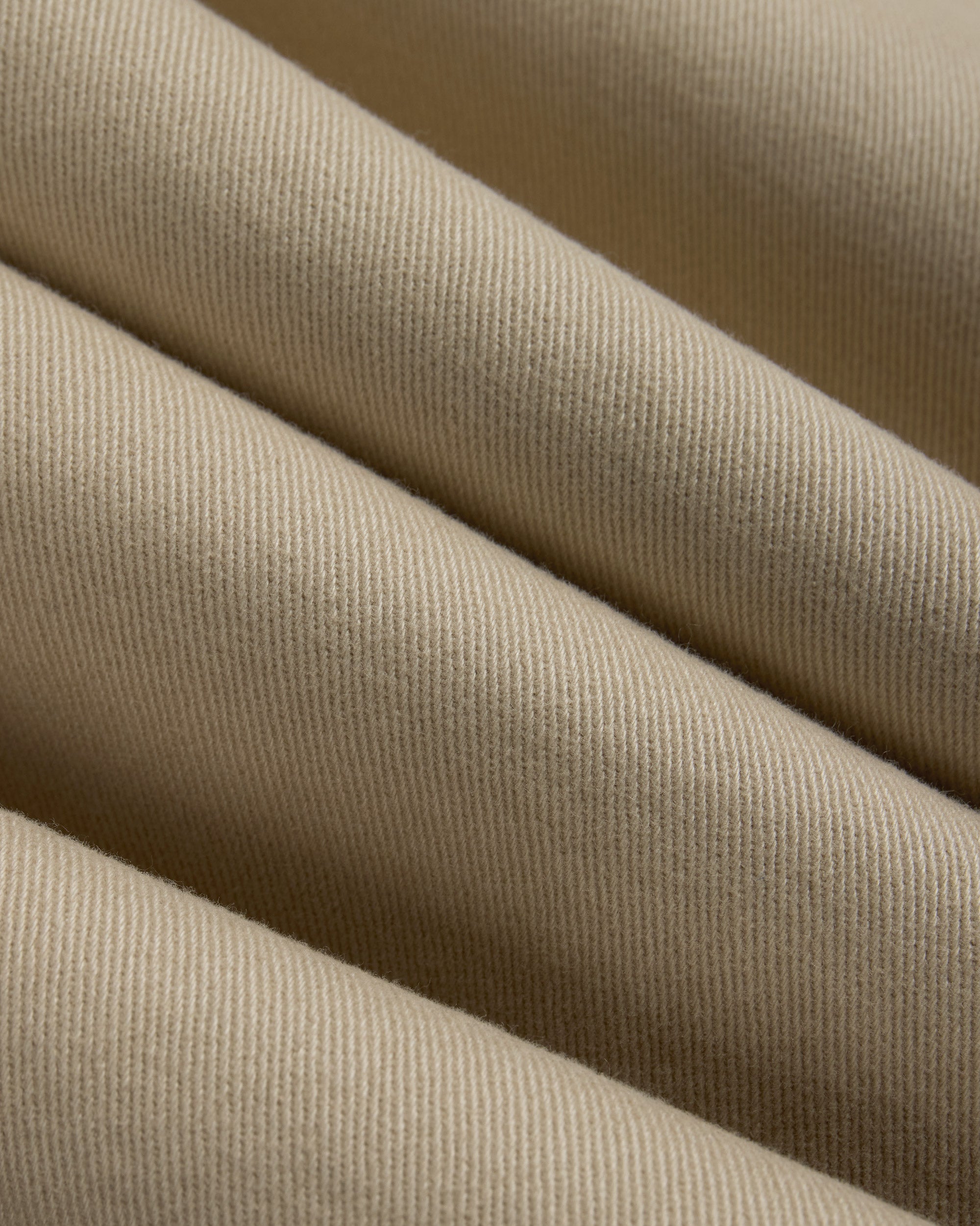 Khaki 5-Pocket Cotton Twill Pant