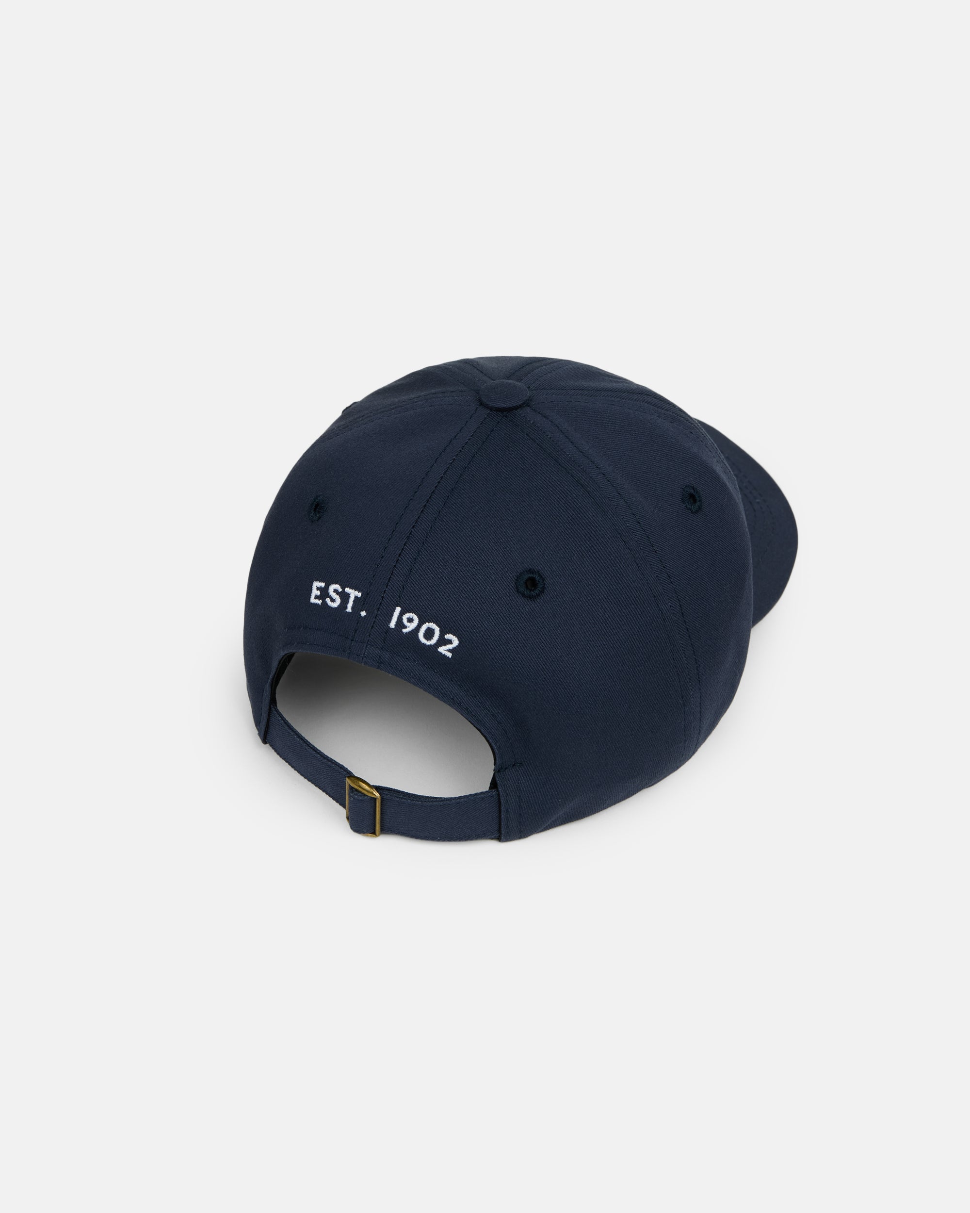 Made-in-USA Navy J. Press Shield Dad Hat