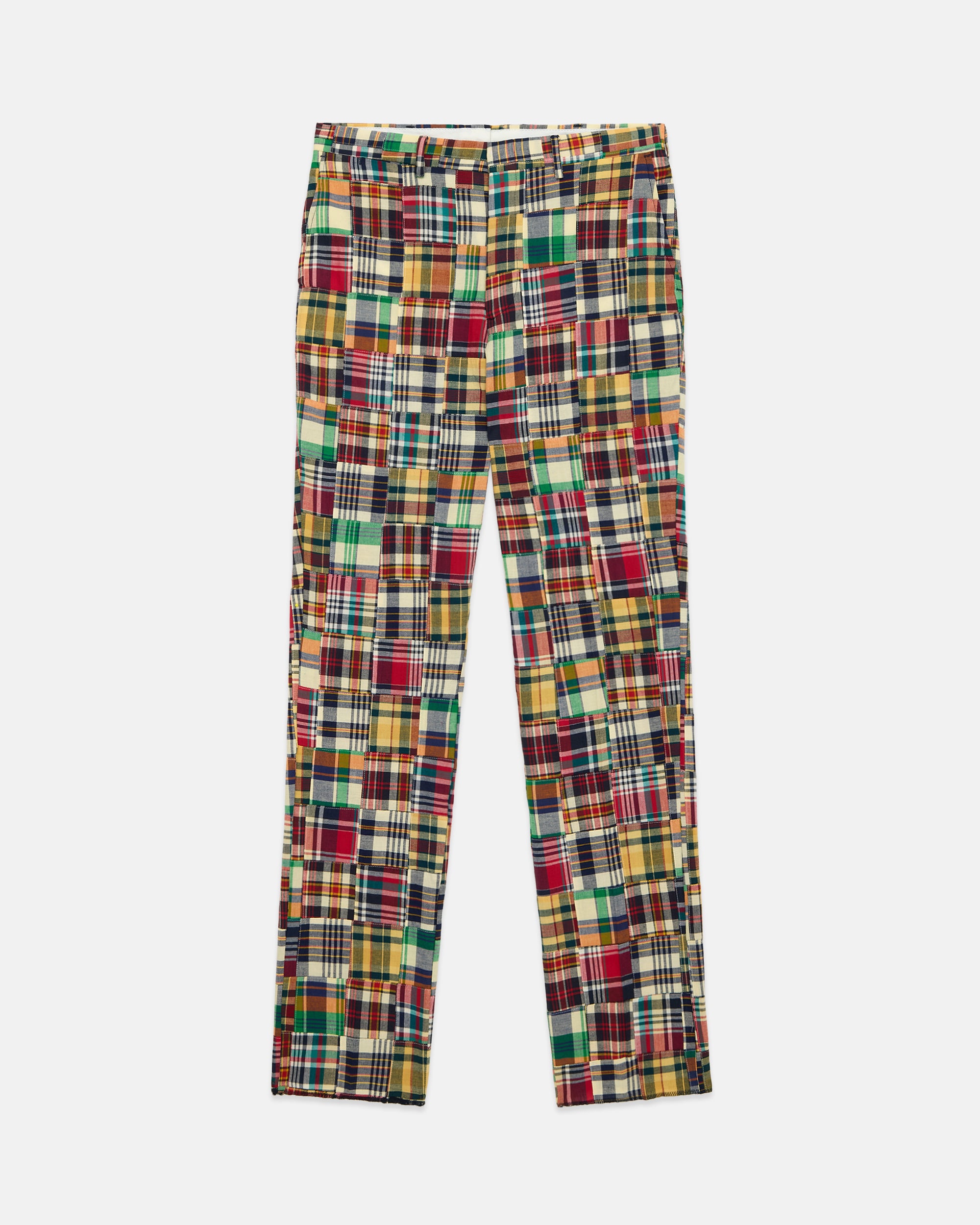 Made-in-USA Patchwork Authentic Madras Trouser