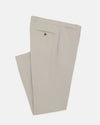 Made-in-Canada Tan Seersucker Trouser