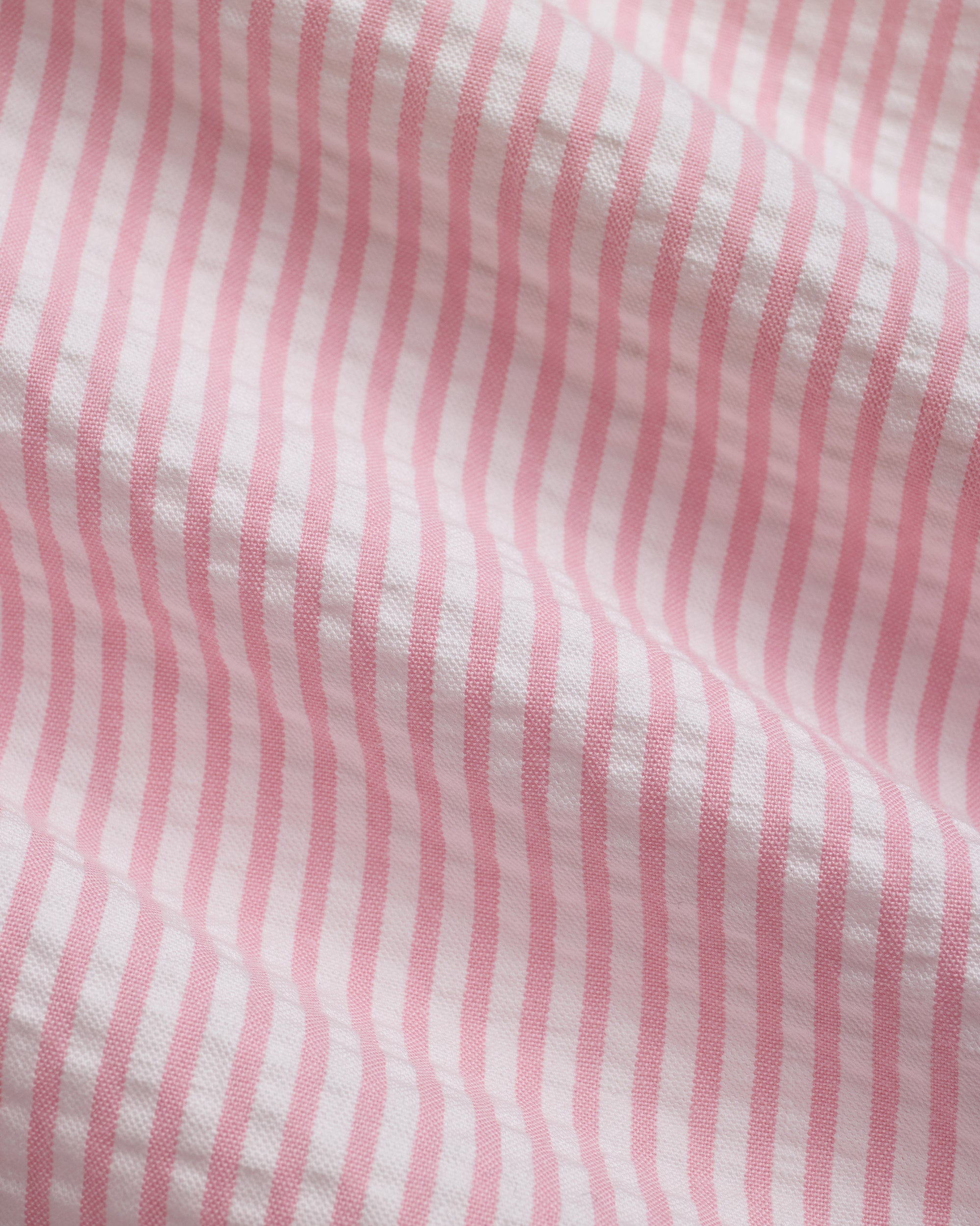 Made-in-Canada Pink Stripe Seersucker Trouser