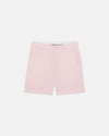 Pink Cotton Seersucker Shorts