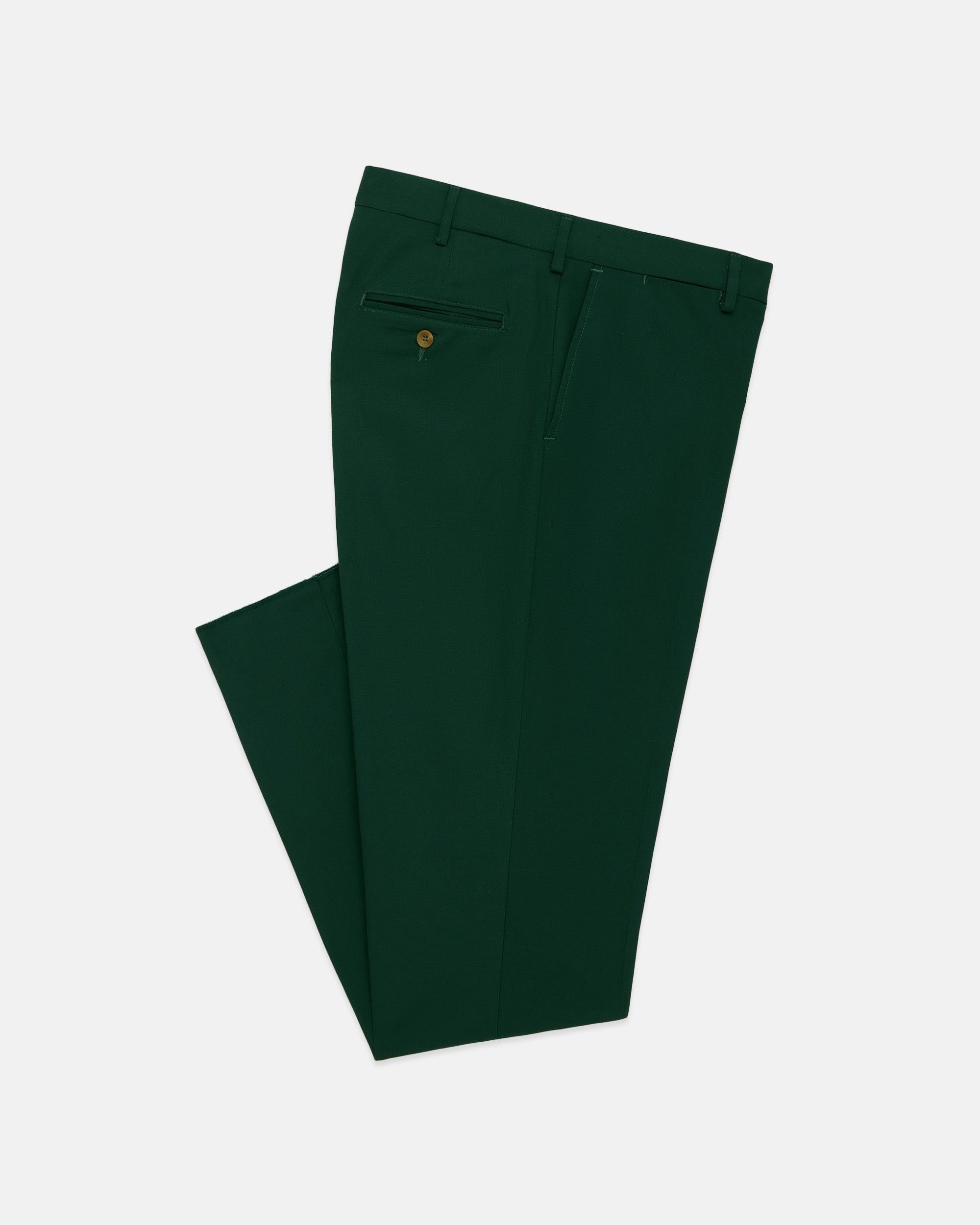 Made-in-USA Green Cotton Duck Pant