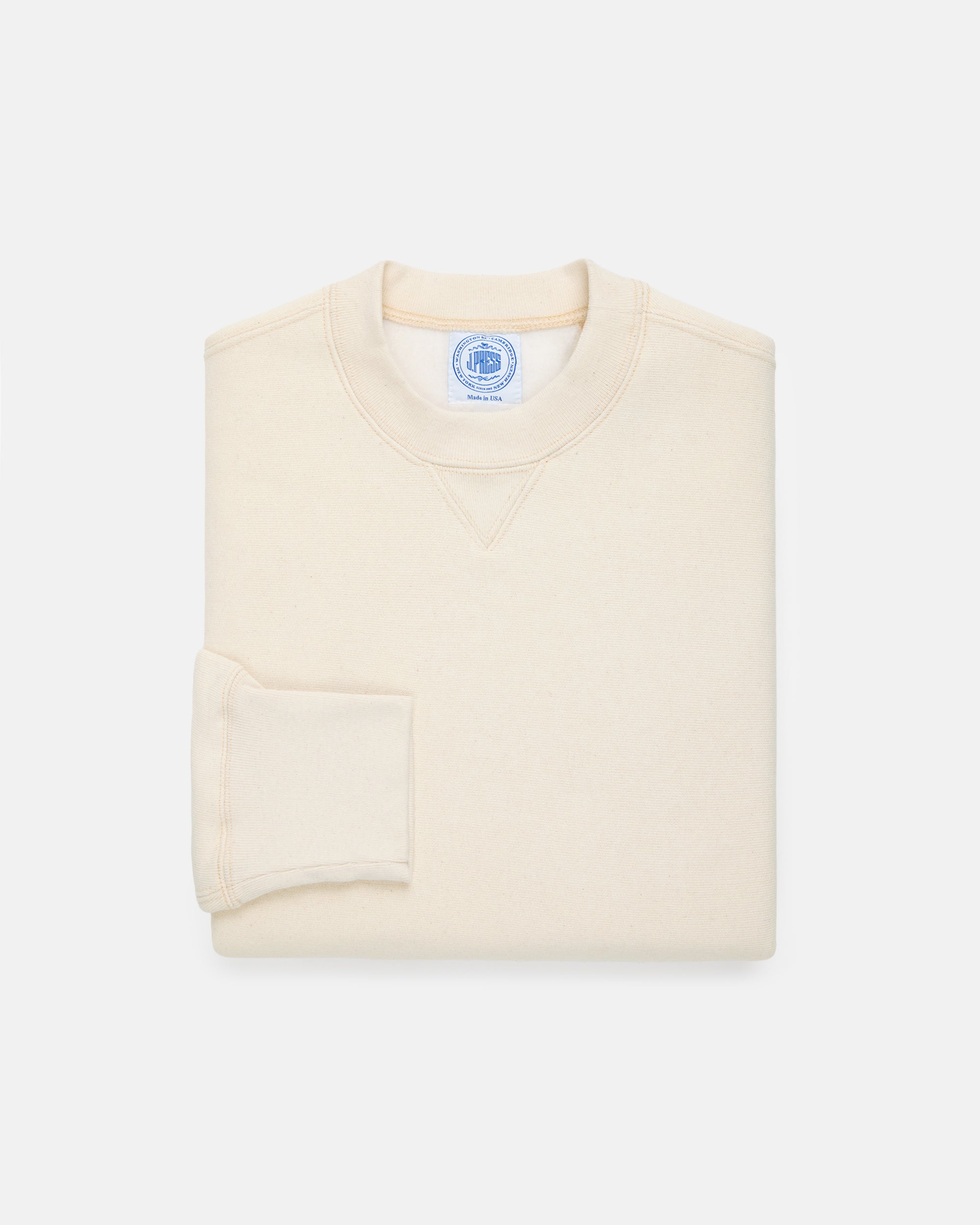 Made-in-USA Natural Heavyweight Sweatshirt