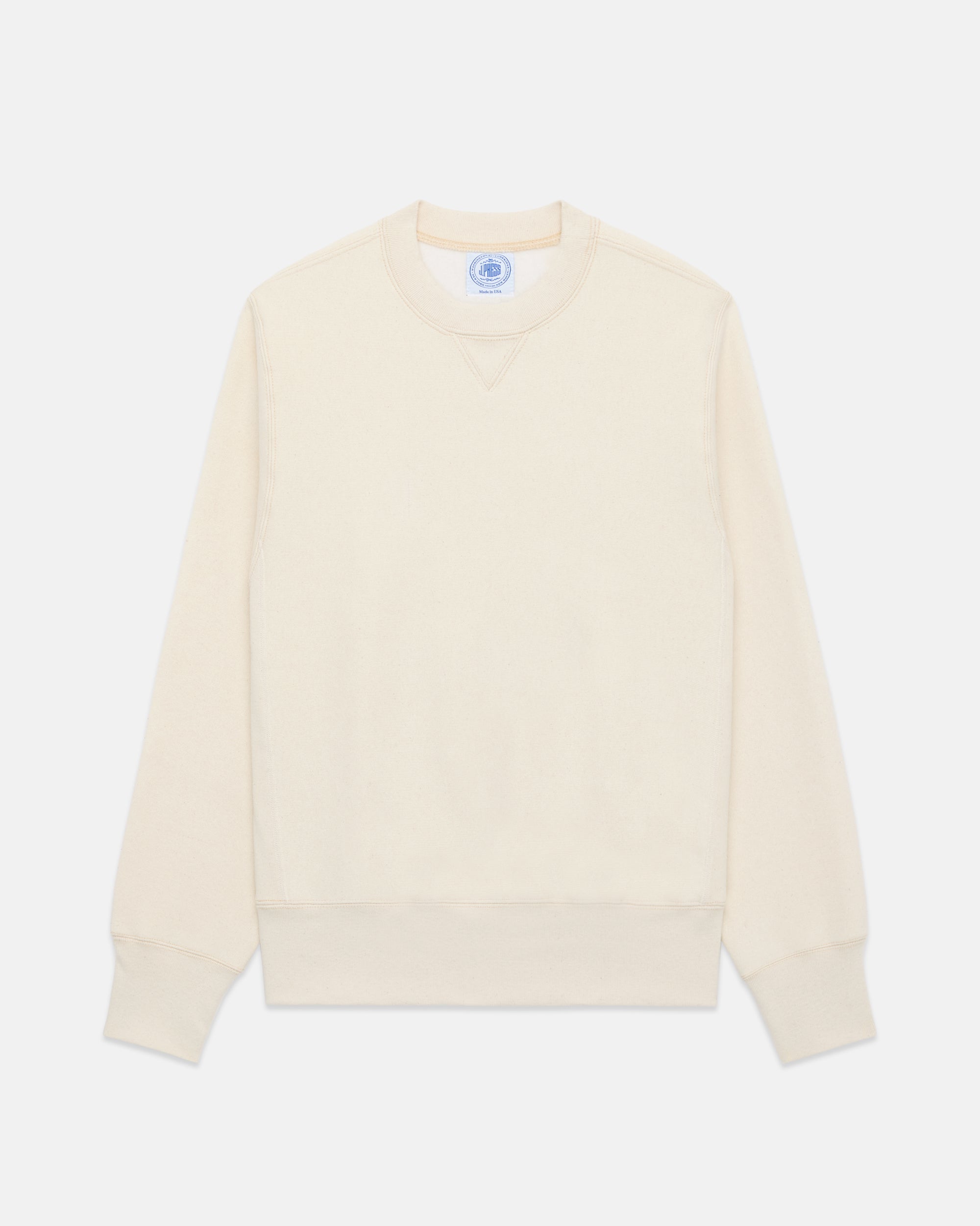 Made-in-USA Natural Heavyweight Sweatshirt