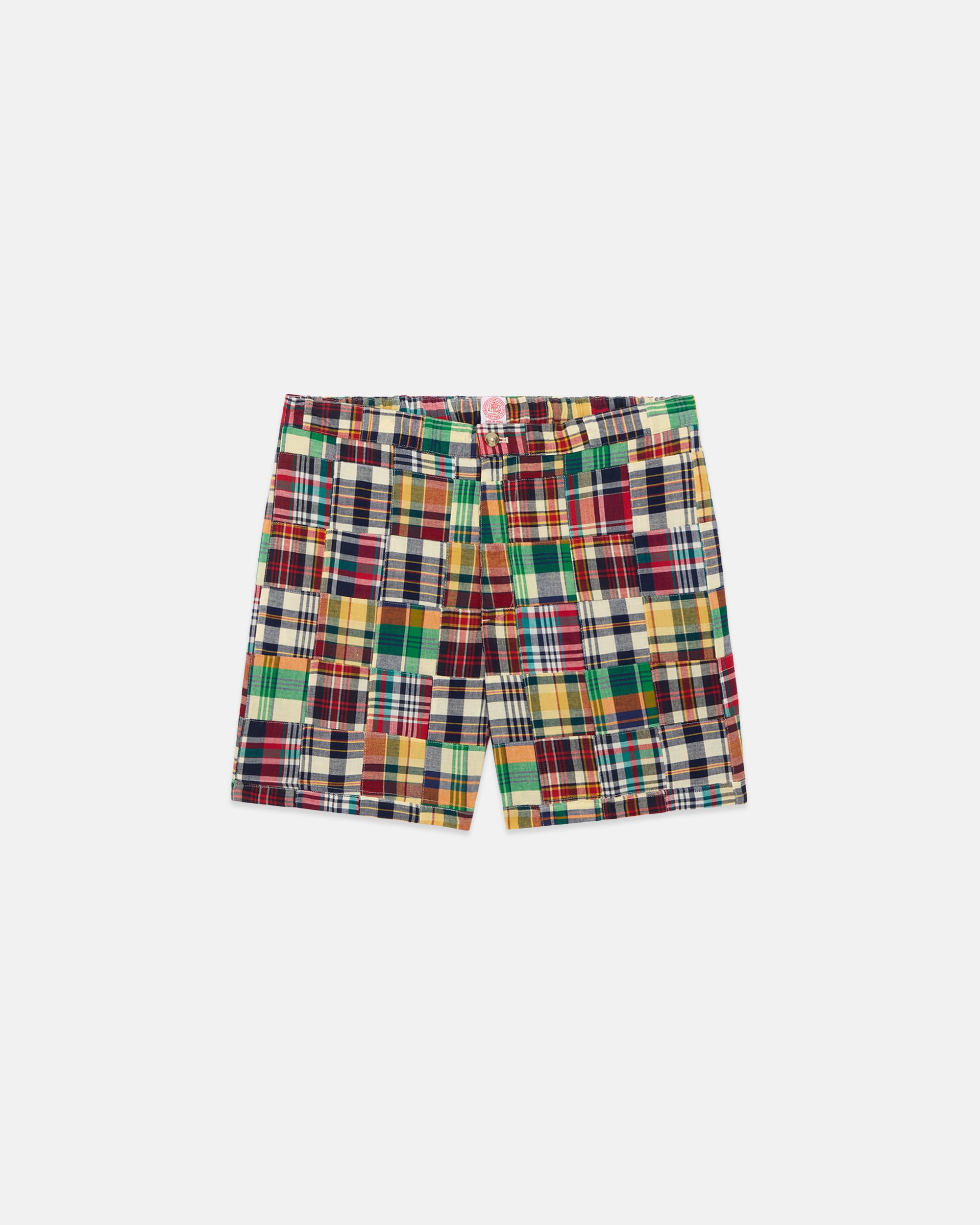 Patchwork Authentic Madras Swim Trunks