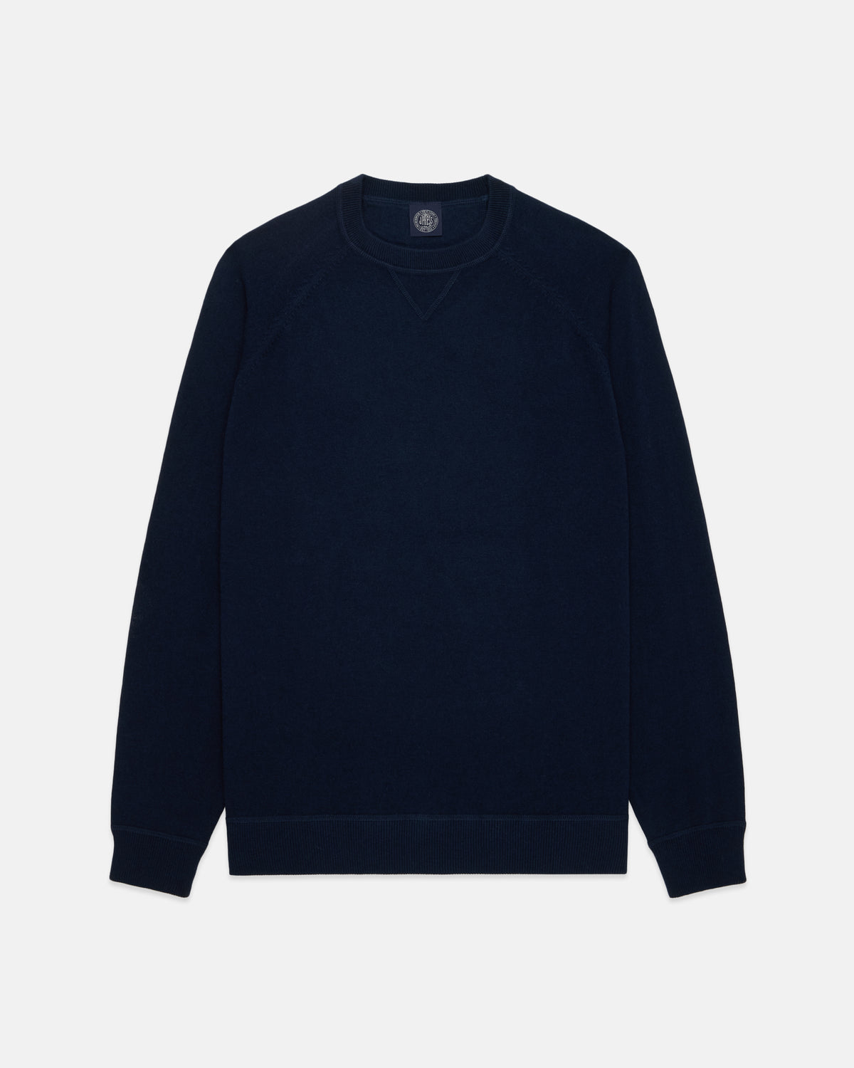 COTTON WOOL CREWNECK SWEATSHIRT - NAVY | J. PRESS