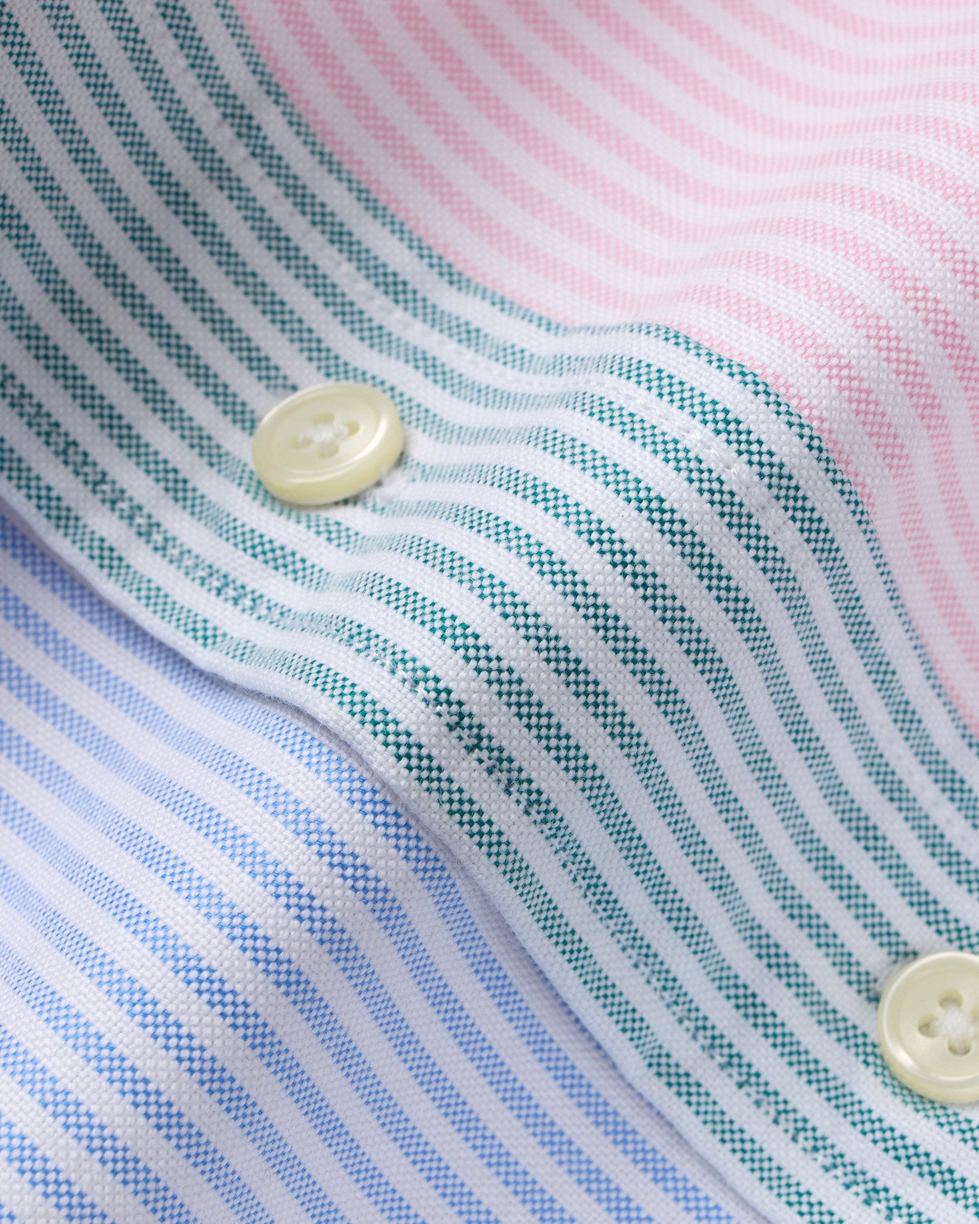 Made-in-USA University Stripe Oxford Cloth Fun Shirt - Classic Fit