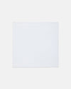 Made-in-Italy White Linen Pocket Square