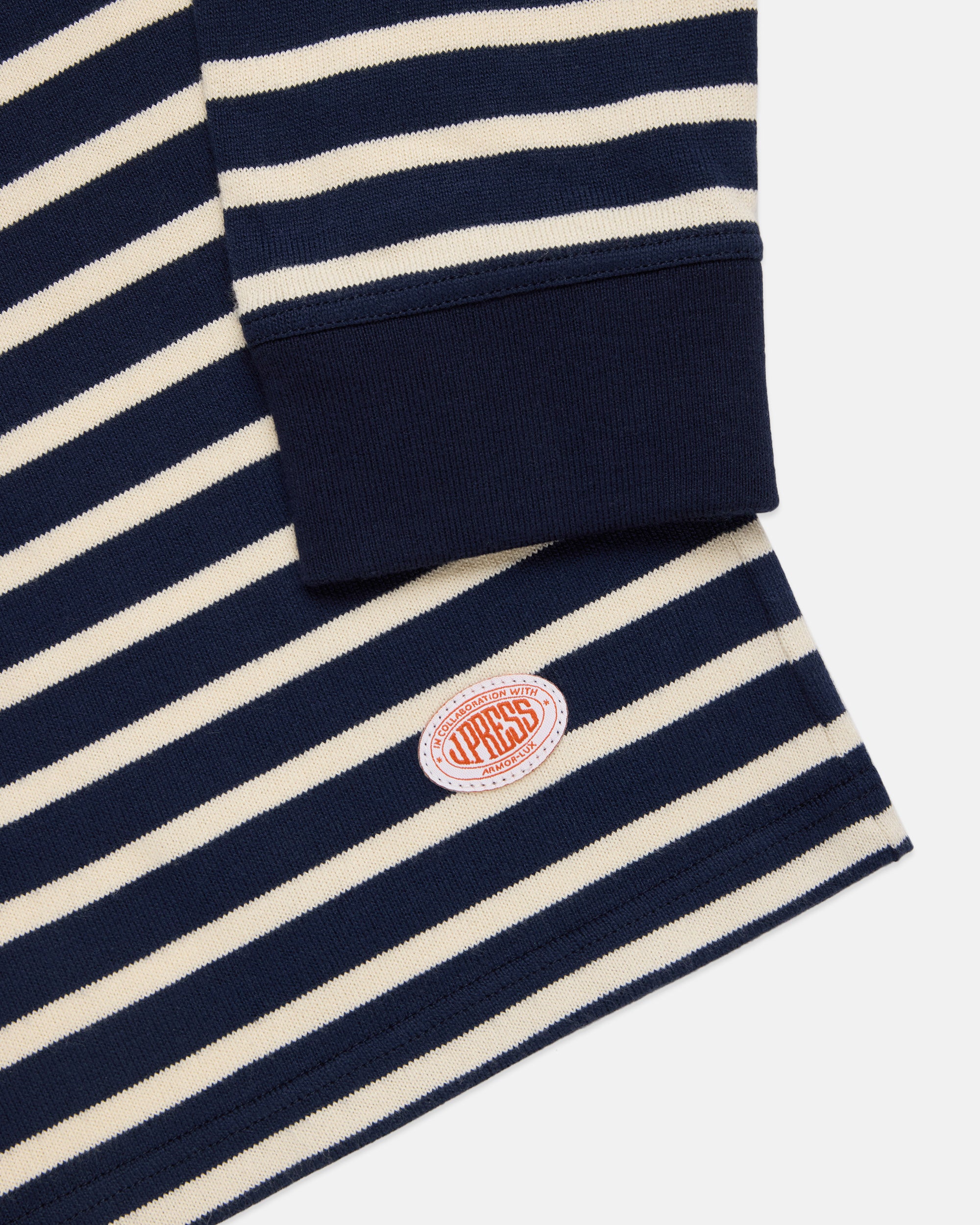 Armor-Lux Navy & White Breton Stripe Mariniere