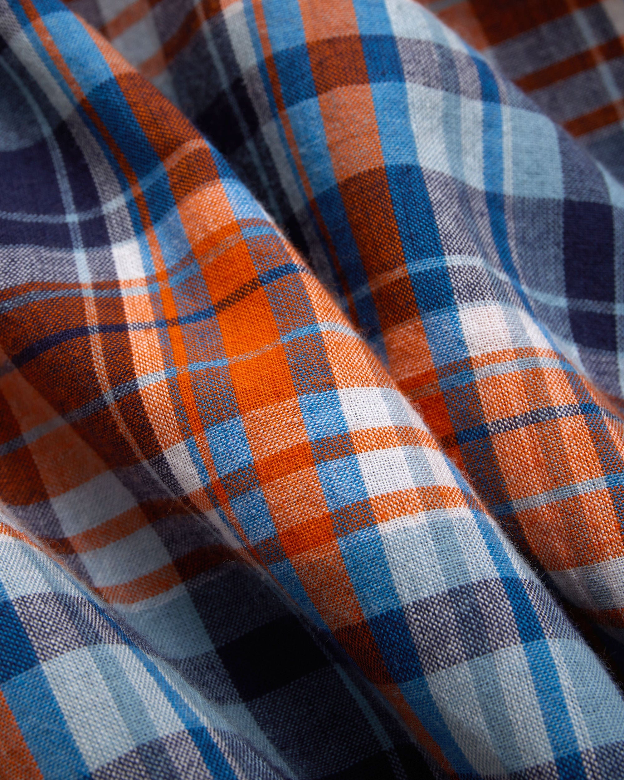 Trim Fit Madras Button Down Shirt