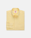 Made-in-USA Yellow Oxford Cloth Shirt - Regular Fit