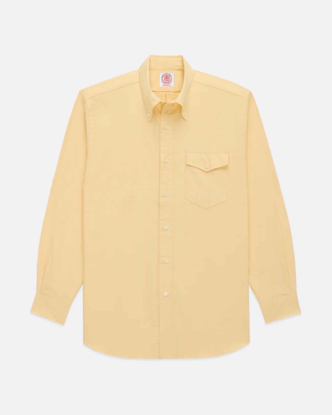 epa オックスフォードシャツ　イエロー Classic Dress Shirt - Yellow Oxford W/ Flap Pocket | J. Press