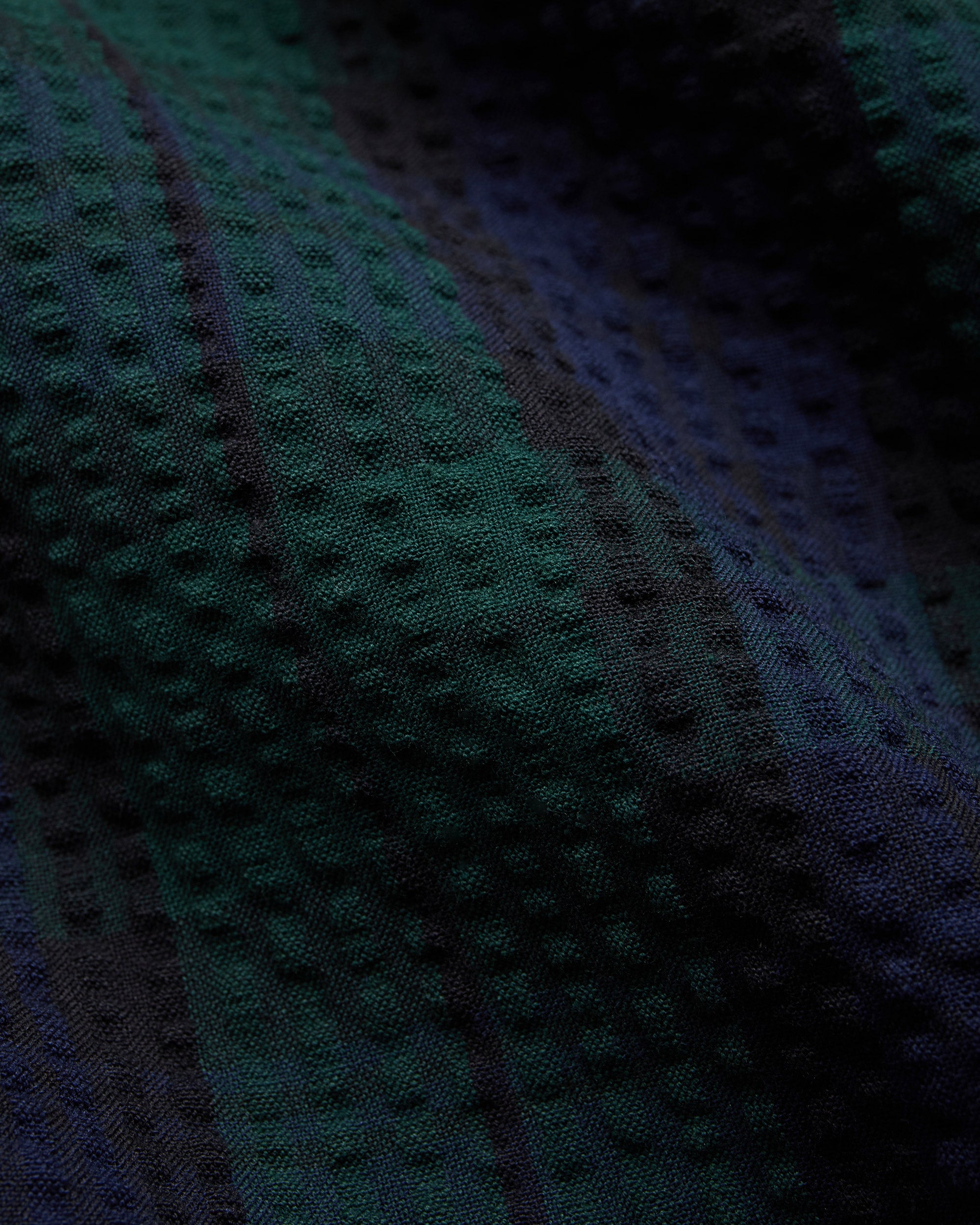 Blackwatch Tartan Seersucker Sport Shirt - Classic Fit