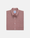 Short Sleeve Chambray Striped Shirt - Classic Fit
