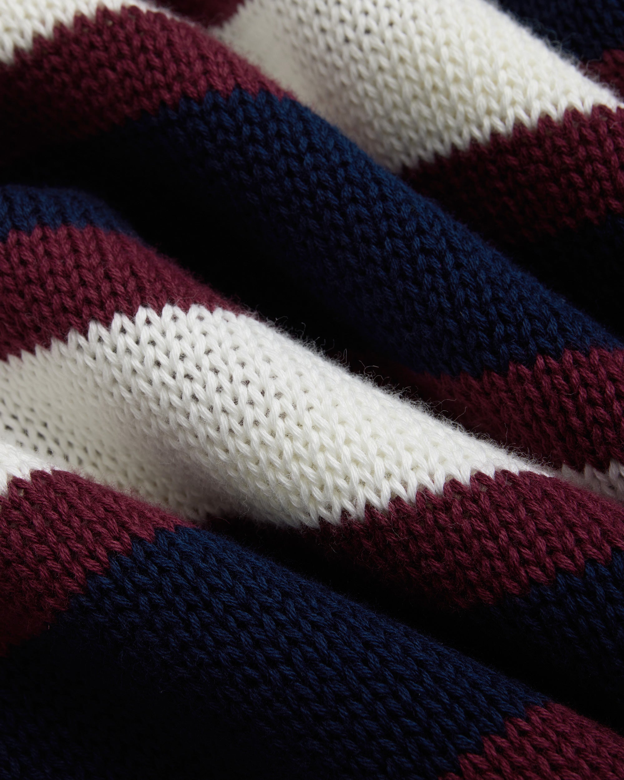 Striped Cotton Crewneck Sweater