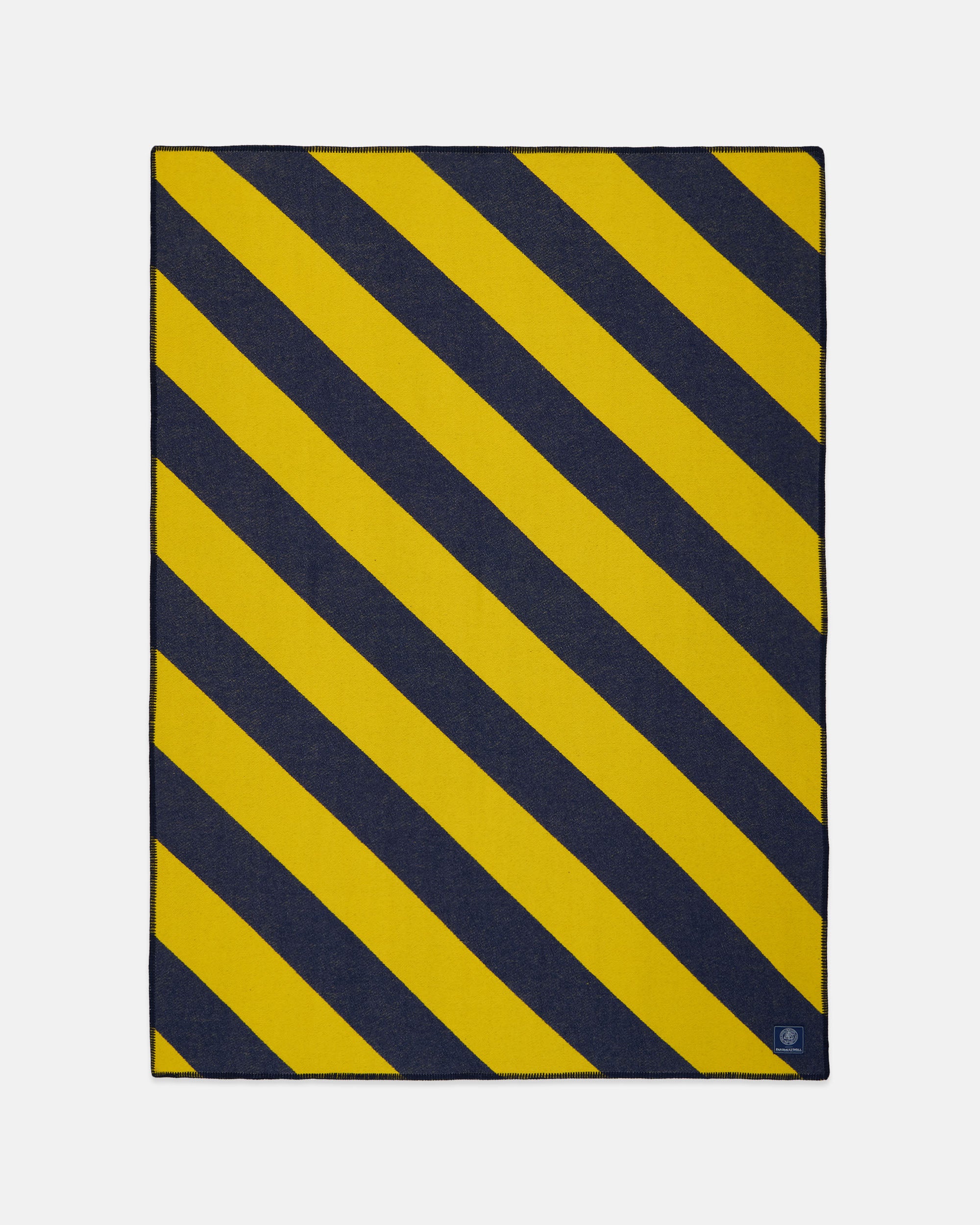 Made-in-USA J. Press x Faribault Guard Stripe Jacquard Throw
