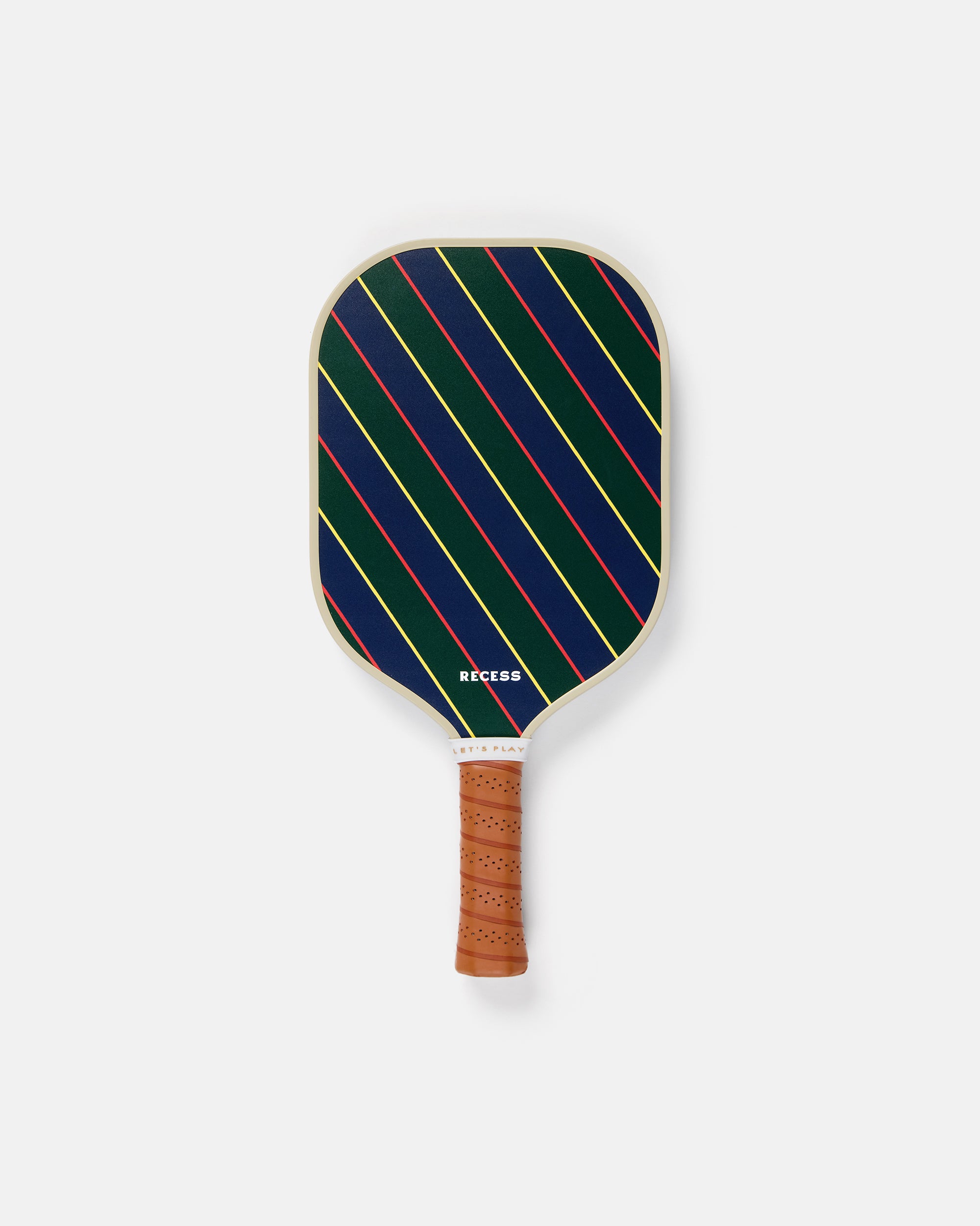 Green & Navy Argyll & Sutherland Regimental Stripe Pickleball Paddle