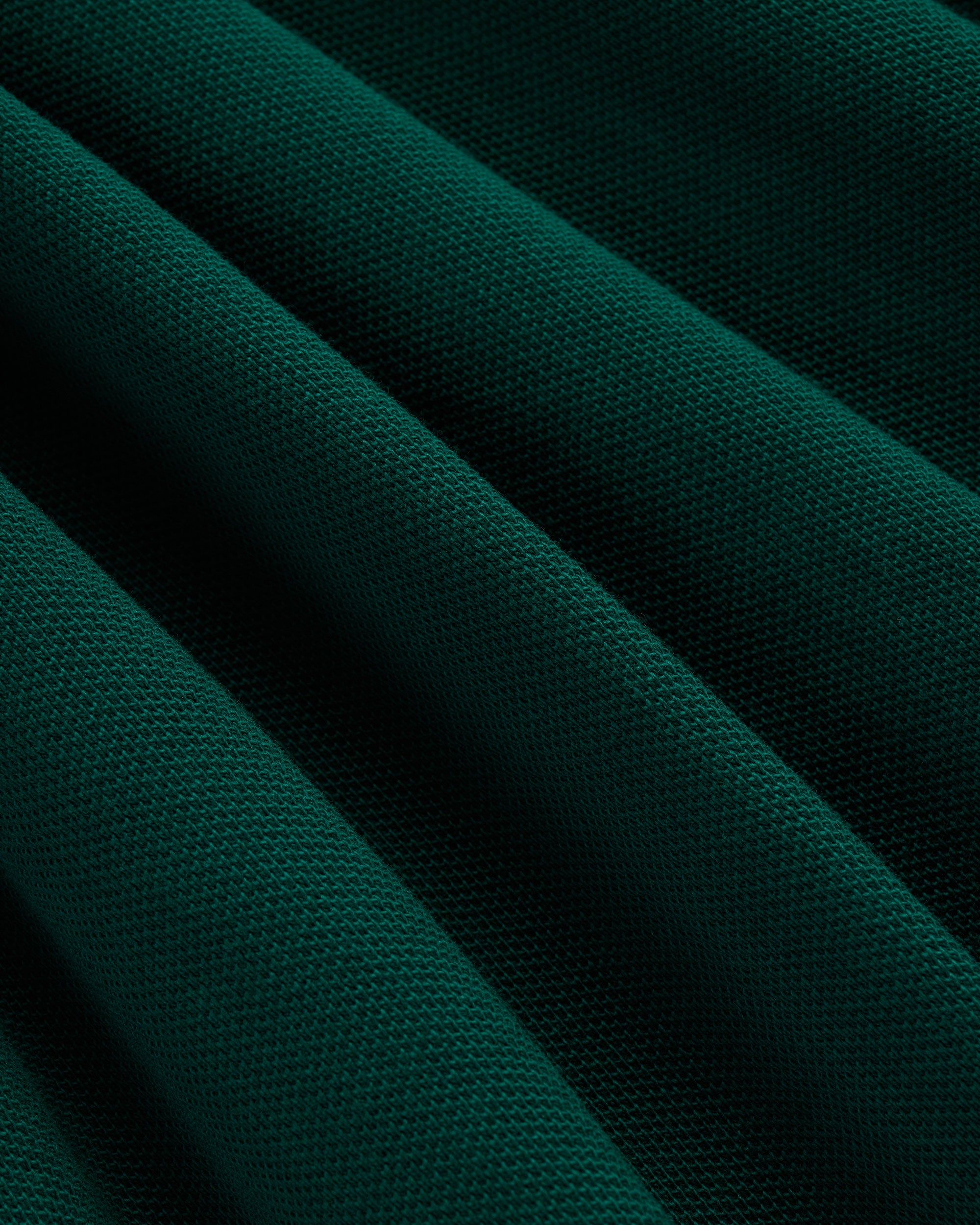 J. Press Dark Green Archival Crest Pique Polo