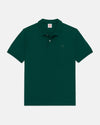J. Press Dark Green 1902 Crest Pique Polo