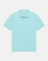 J. Press Light Blue 1902 Crest Pique Polo