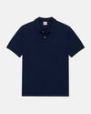 J. Press Navy 1902 Crest Pique Polo